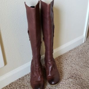 Aldo Leather Knee High Boots
